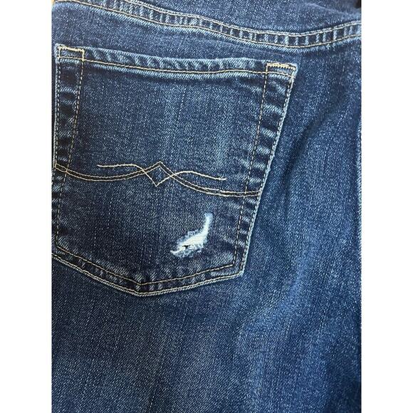 Lucky Brand Jeans Sienna Slim Boyfriend Women’s 6/28 Distressed Raw Hem Boho - Picture 14 of 16